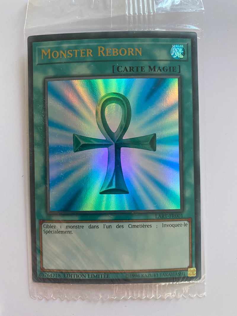 Monster Reborn LART-EN001 Ultra Rare Limited Edition Sealed Naer Mint