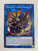 Yugioh Topologic Gumblar Dragon  BLRR-EN043  Secret Rare 1st Edition NM