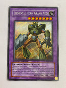 Yugioh  Elemental Hero Grand Neos  CT04-EN001  Secret Rare Limited Edition NM