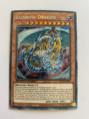 Yugioh Rainbow Dragon SGX1-ENF01 Secret Rare 1st Edition Speed Duel Near Mint