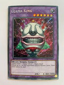 Yugioh Ojama King  SGX1-ENC21 Secret Rare 1st Edition Speed Duel Near Mint