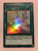 Yugioh Crystal Bond LDS1-EN112 Ultra Rare 1st Edition Green Near Mint