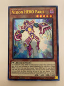Yugioh Vision Hero Faris  GFP2-EN059 1st Edition Ultra Rare Near Mint