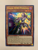 Yugioh Vision HERO Poisoner GFP2-EN058 Ultra Rare 1st Edition Near Mint