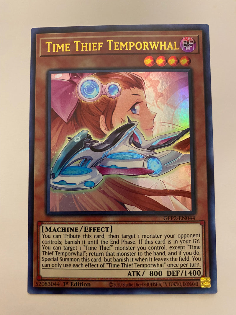 Yugioh Time Thief Temporwhal GFP2-EN044 1st Edition Ultra Rare Near Mint