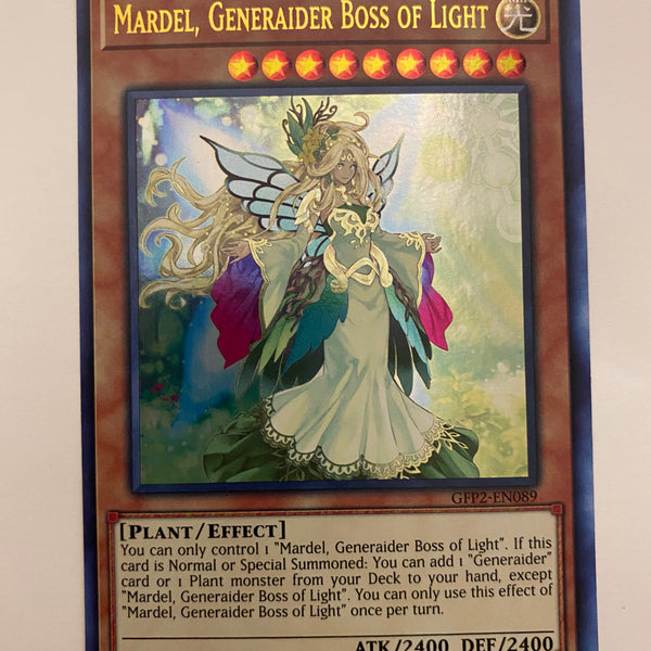 Yugioh Mardel Generaider Boss of Light GFP2-EN089 Ultra Rare 1st Editi