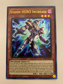 Yugioh Vision HERO Increase GFP2-EN057 Ultra Rare 1st Edition Near Mint