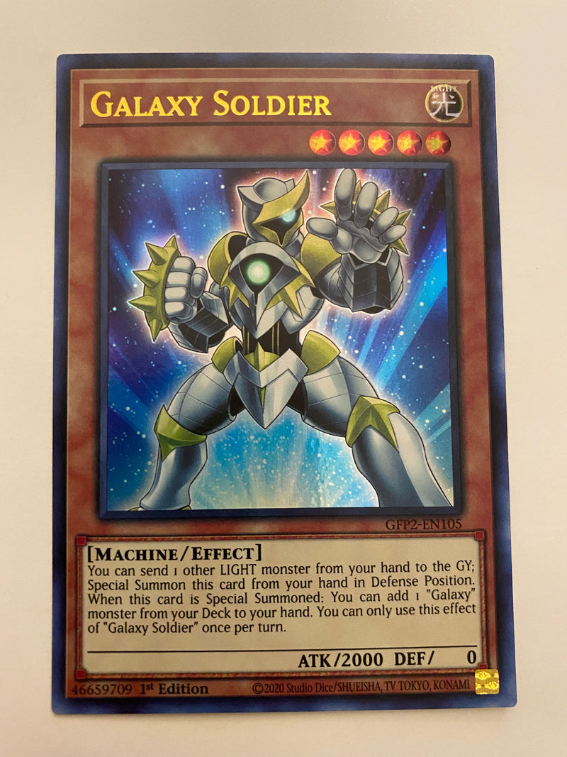 Yugioh Galaxy Soldier  GFP2-EN105 Ultra Rare 1st Edition NM