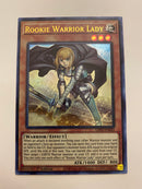Yugioh Rookie Warrior Lady GFP2-EN043 Ultra Rare 1st Edition NM