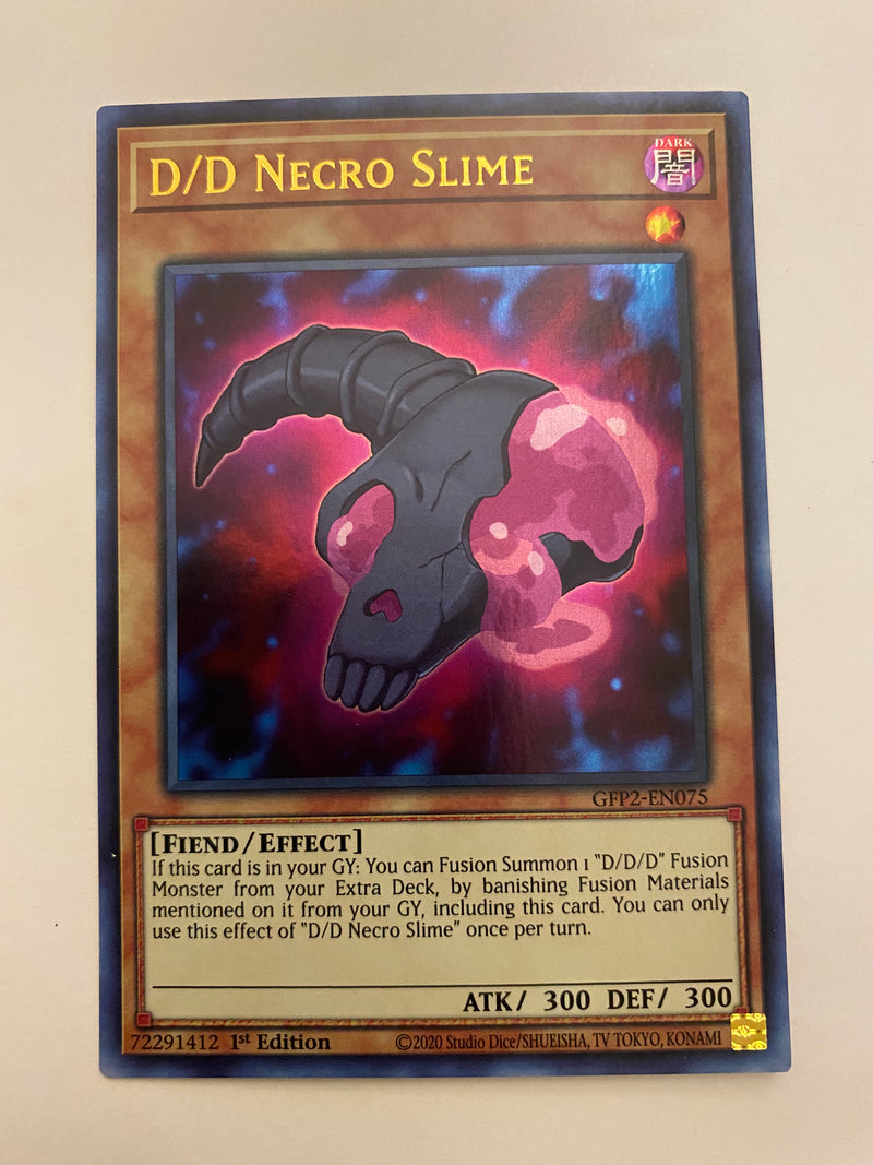 necro deck yugioh Yugioh D/D Necro Slime GFP2-EN075 Ultra Rare 1st Edition Near Mint