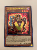 Yugioh Vision HERO Gravito GFP2-EN061 Ultra Rare 1st Edition Near Mint