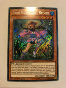 Yugioh Secret Six Samurai - Hatsume SPWA-EN003 1st Edition Secret Rare Near Mint