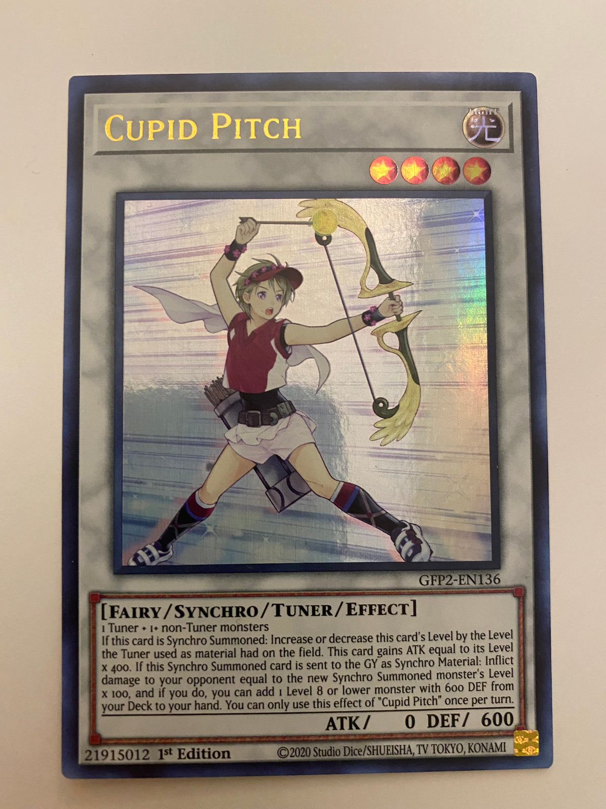 Yugioh Cupid Pitch GFP2-EN136 Ultra Rare 1st Edition Near Mint