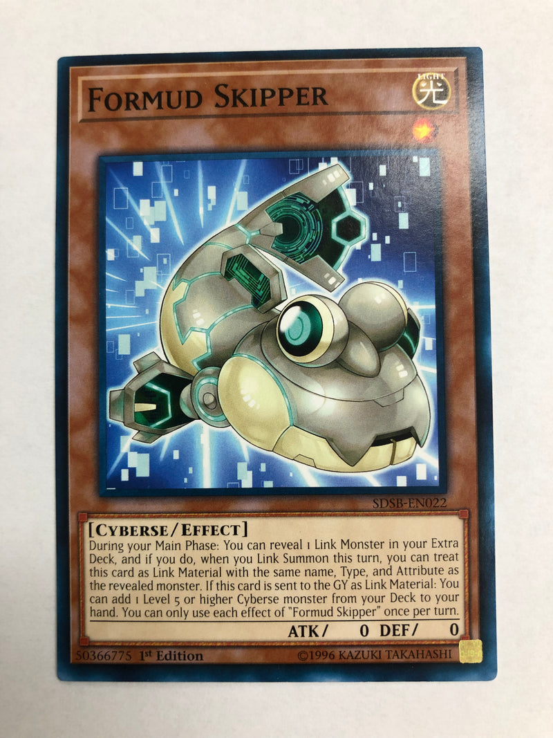 Yugioh Formud Skipper SDSB-EN022 Common 1st Edition Near Mint
