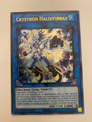 Yugioh Crystron Halqifibrax GFP2-EN149 Ultra Rare 1st Edition Near Mint