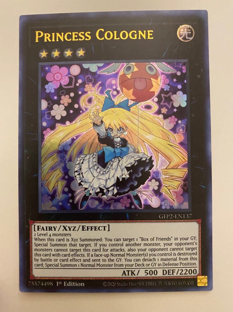 Yugioh Princess Cologne GFP2-EN137 Ultra Rare 1st Edition Near Mint