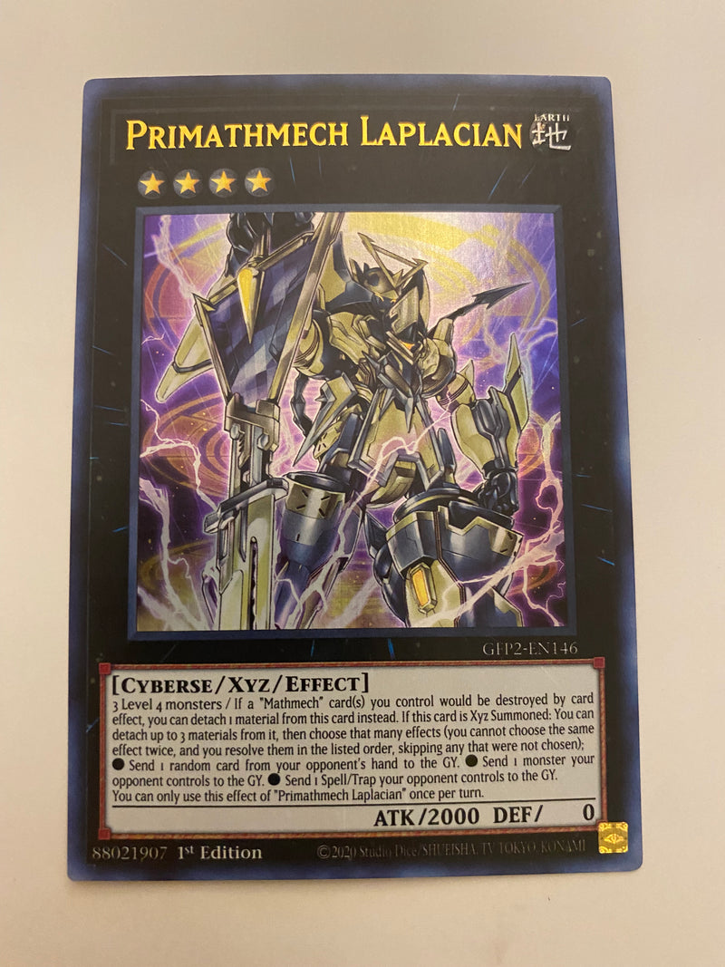 Yugioh Primathmech Laplacian GFP2-EN146 Ultra Rare1st Edition Naer Mint