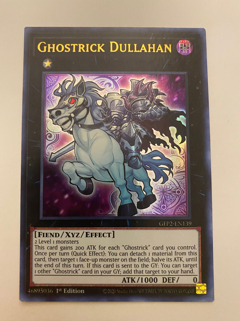 Yugioh Ghostrick Dullahan GFP2-EN139 Ultra Rare 1st Edition Near Mint