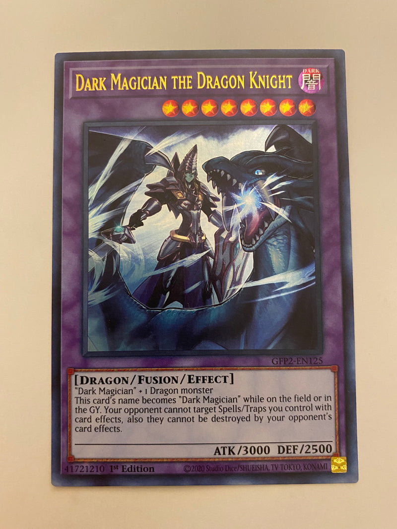 Yugioh Dark Magician the Dragon Knight GFP2-EN125 1st Edition Ultra Rare NM
