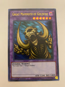 Yugioh Great Mammoth of Goldfine GFP2-EN120 Ultra Rare 1st Edition Near Mint
