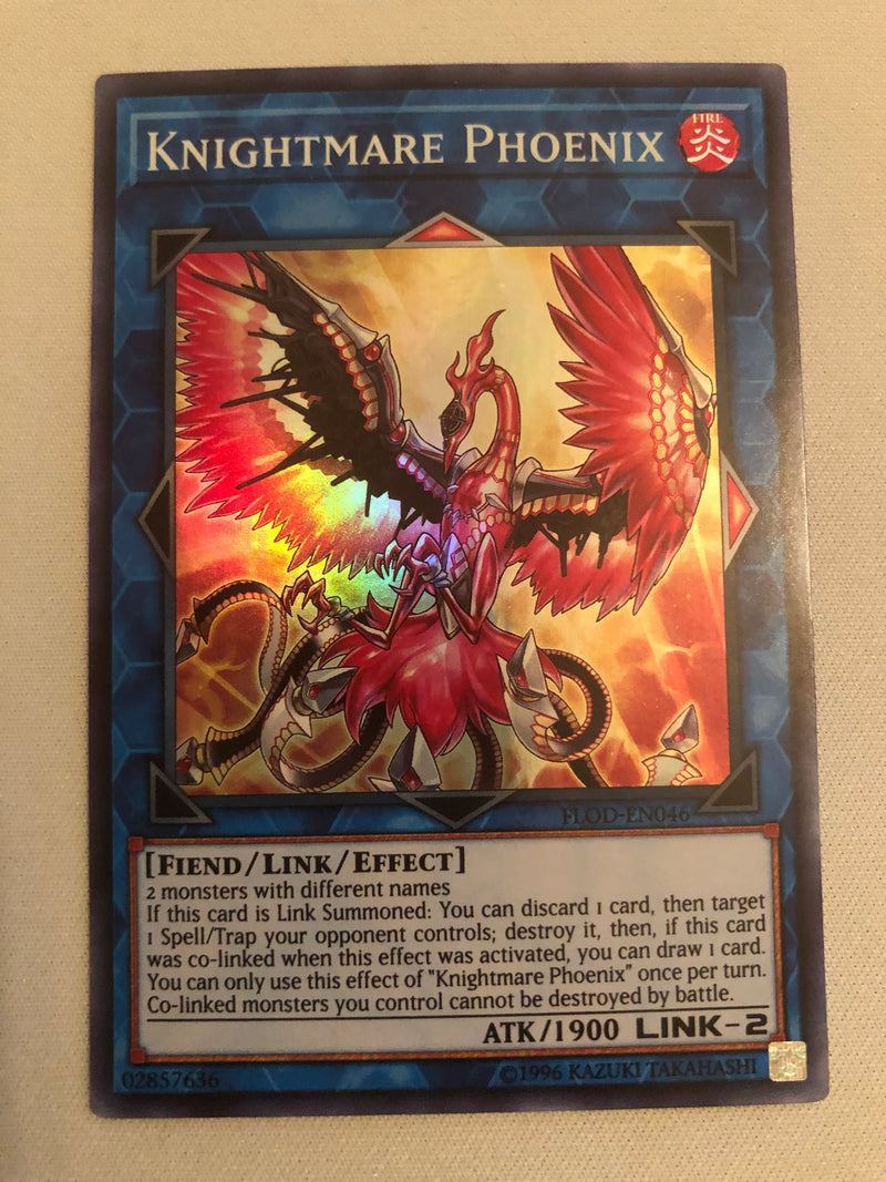 yugioh card shops in phoenix Yugioh Knightmare Phoenix FLOD-EN046 Super Rare Unlimited Edition Near