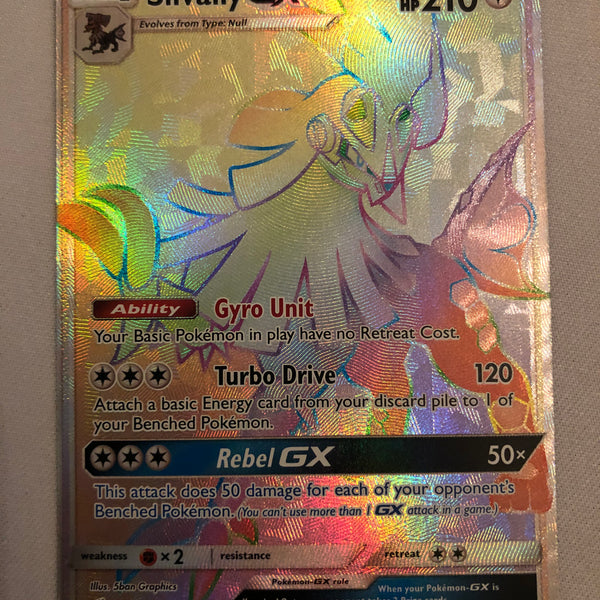 Silvally GX 119/111 Rainbow Secret Rare Pokemon Card Near Mint