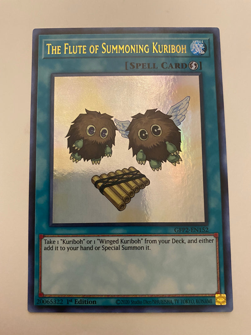 Yugioh The Flute of Summoning Kuriboh GFP2-EN152 Ultra Rare 1st Edition NM
