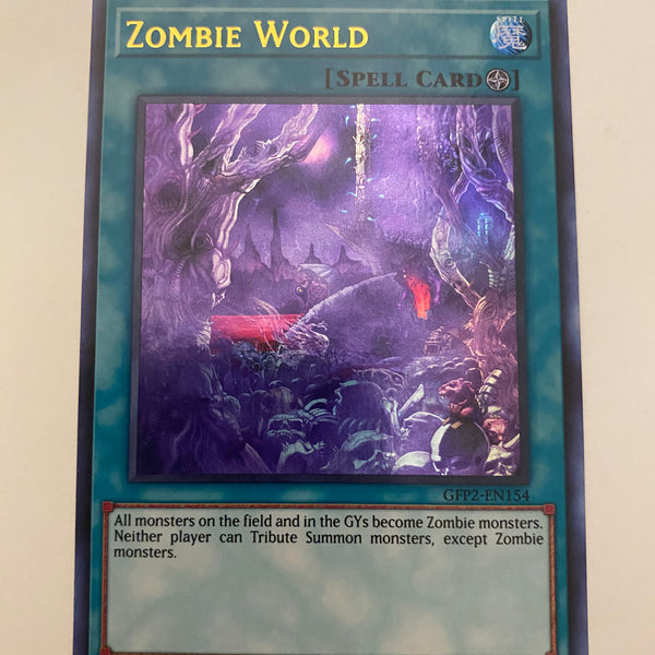 Yugioh Zombie World GFP2-EN154 Ultra Rare 1st Edition Near Mint