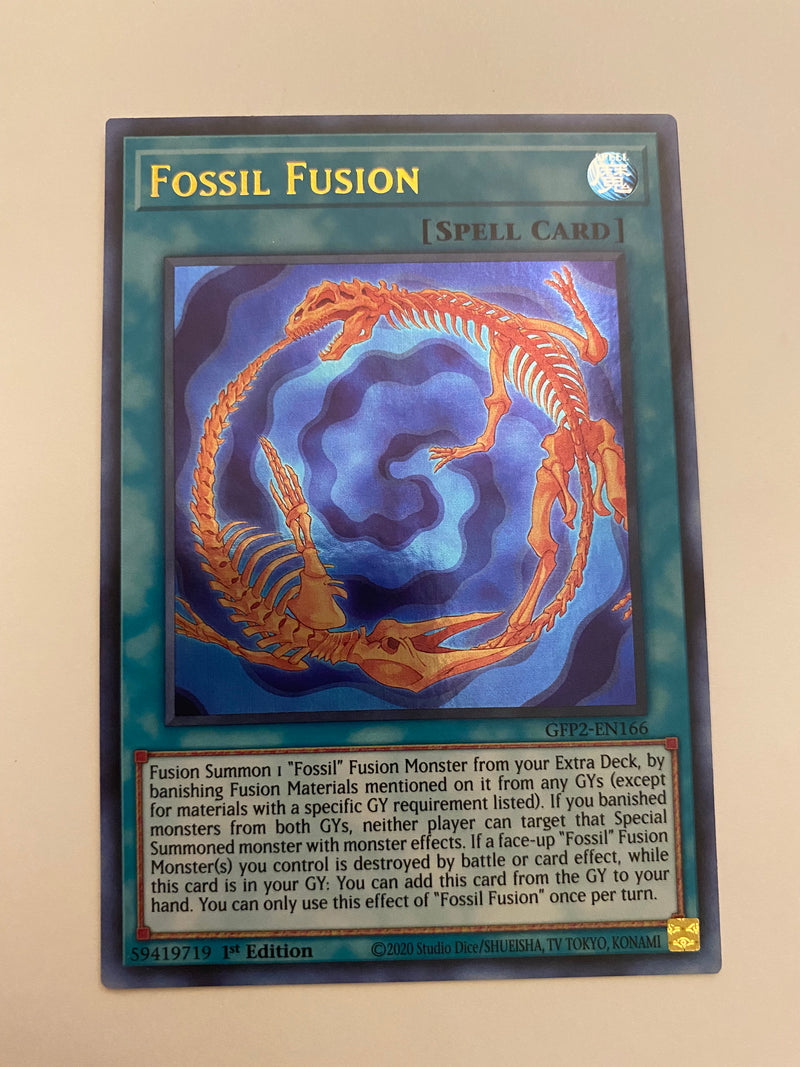Yugioh Fossil Fusion GFP2-EN166 Ultra Rare 1st Edition Near Mint