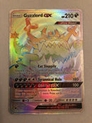Guzzlord GX 116/111 Rainbow Holo Secret Rare Pokemon Card Near Mint