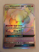 Whimsicott GX 226/214 Pokemon TCG Unbroken Bonds Rainbow Rare Near Mint
