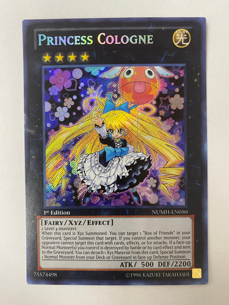 Yugioh Princess Cologne  NUMH-EN050  Secret Rare  1st Edition Near Mint