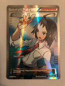 Cheren 148/149 Boundaries Crossed Holo Pokemon Card Near Mint