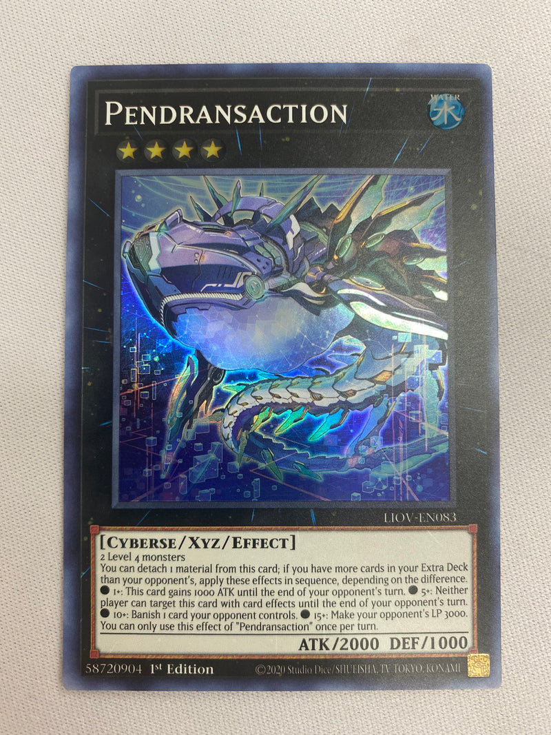 Yugioh Pendransaction  LIOV-EN083  Super Rare  1st Edition Near Mint