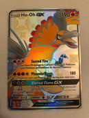 Ho-oh GX SV50/SV94 Hidden Fates Shiny Vault Ultra Rare Pokemon Card NM