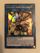 Yugioh Ancient Gear Ballista DUOV-EN010 Ultra Rare 1st Edition Near Mint