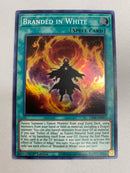 Yugioh Branded in White  LIOV-EN055  Super Rare  1st Edition Near Mint