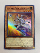 Yugioh Eda the Sun Magician  LIOV-EN093  Super Rare  1st Edition Near Mint