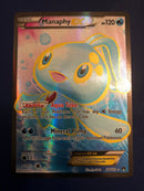 Manaphy EX 116/122 XY BREAKPoint Full Art Ultra Rare Pokemon Card Near Mint