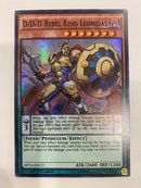 Yugioh D/D/D Rebel King Leonidas MP16-EN173 Super Rare 1st Edition NM