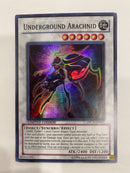 Yugioh Underground Arachnid  DPC5-EN001  Super Rare  Limited Edition NM