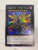Yugioh Raidraptor  Ultimate Falcon SHVI-EN053 Super Rare 1st Edition NM