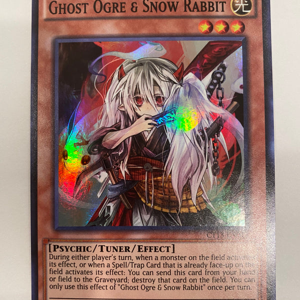 Yugioh Ghost Ogre & Snow Rabbit CT13-EN012 Super Rare Limited Edition