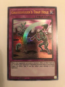 Yugioh Gravedigger's Trap Hole MP21-EN086 Ultra Rare 1st Edition Near Mint