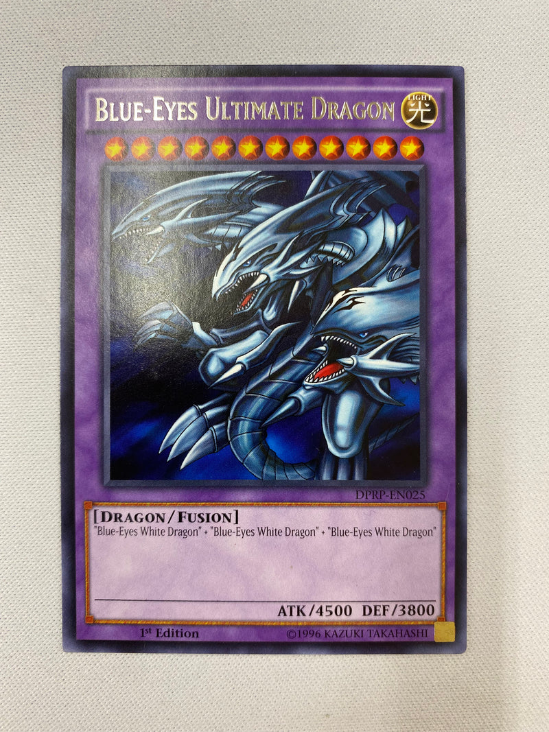 Yugioh Blue-Eyes Ultimate Dragon  DPRP-EN025 Rare 1st Edition NM