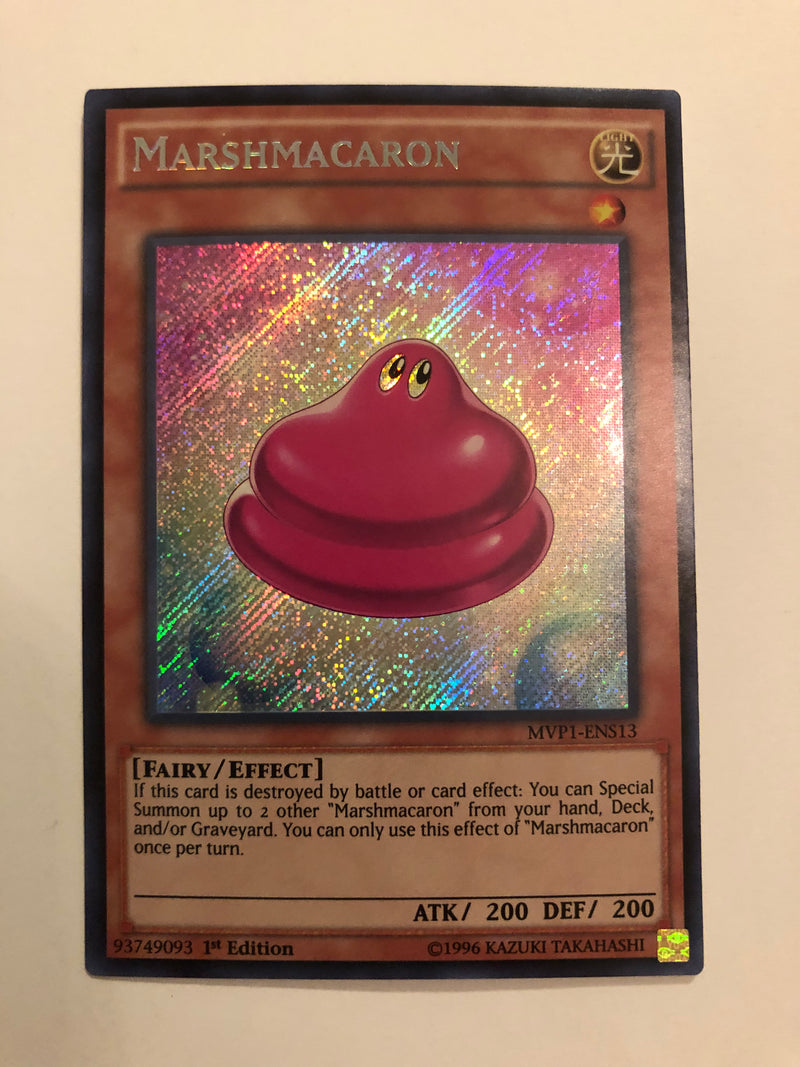Yugioh Marshmacaron MVP1-ENS13 Secret Rare 1st Edition Near Mint
