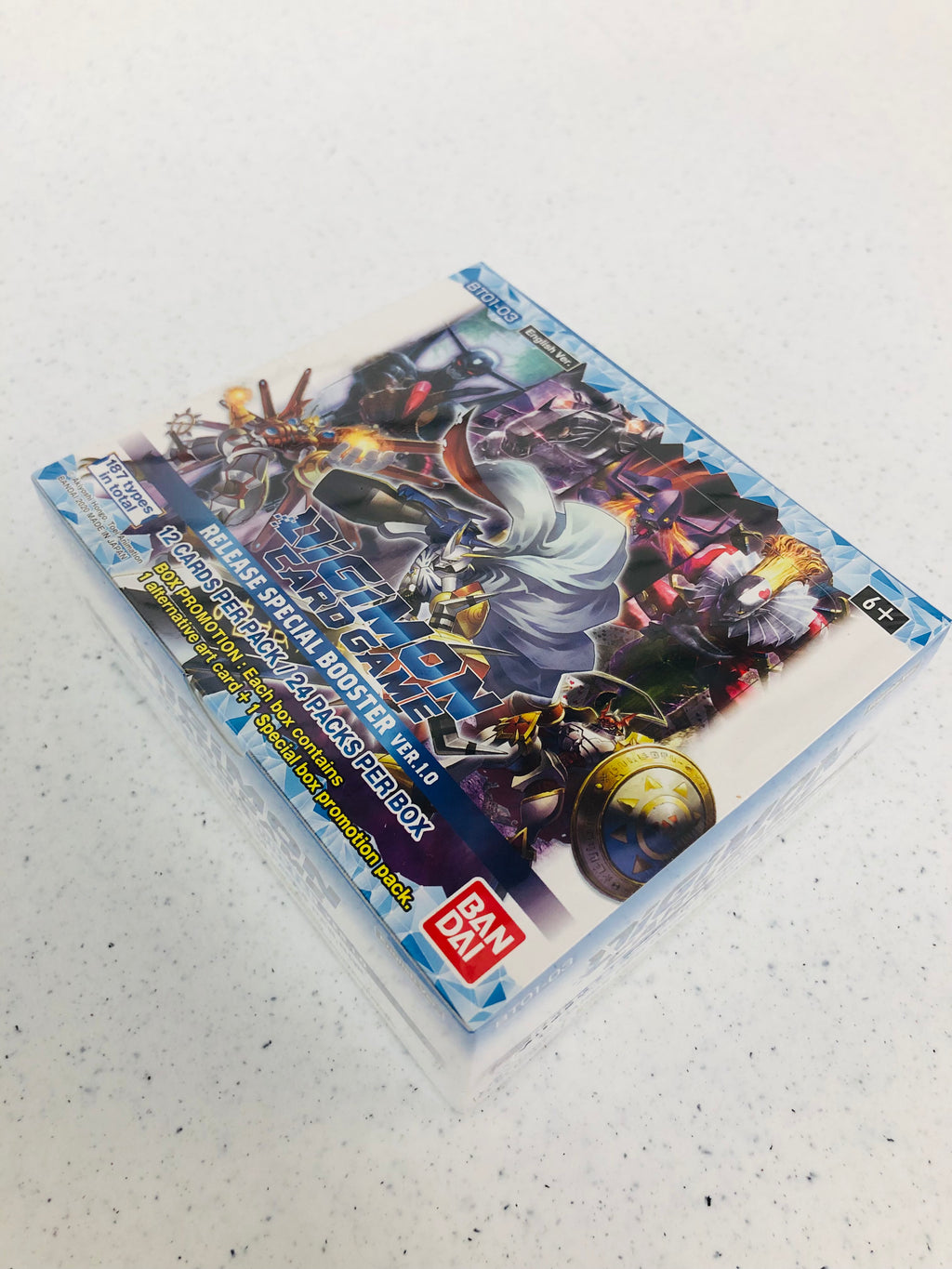 digimon v1.0 booster box Digimon TCG Release Special 1.0 Booster Box BT01-03 New Factory Sealed