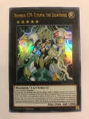 Yugioh Number S39: Utopia The Lightning BLAR-EN070 Ultra Rare 1st Edition NM