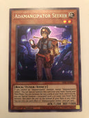Yugioh Adamancipator Seeker SESL-EN001 Secret Rare 1st Edition Near Mint