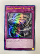 Yugioh Storm Dragon's Return  MP20-EN138  Ultra Rare  1st Edition NM